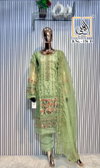 Al Huda Fashion 156 Organza Pakistani Readymade Suits Wholesale Price In Surat
